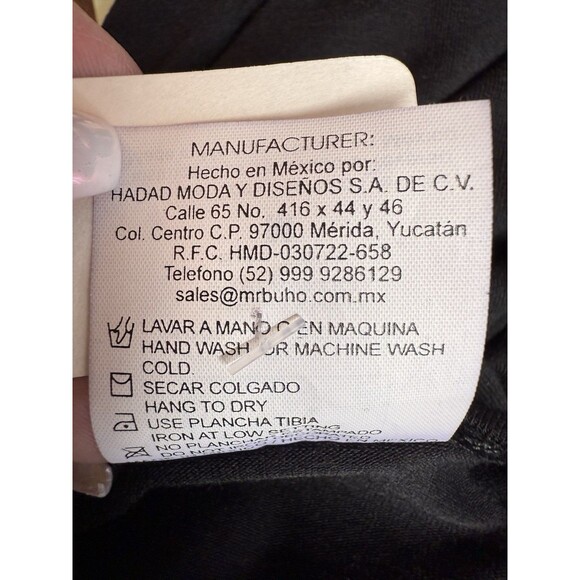 Los Cabos Mexico Souvenir Womens Black Sequin Short Sleeve Shirt Sz M NWT - Picture 10 of 10